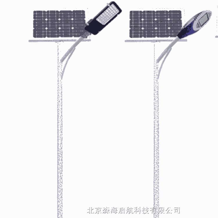 廠區(qū)專用太陽(yáng)能路燈 雙路道路照明6米燈具安裝操作指南
