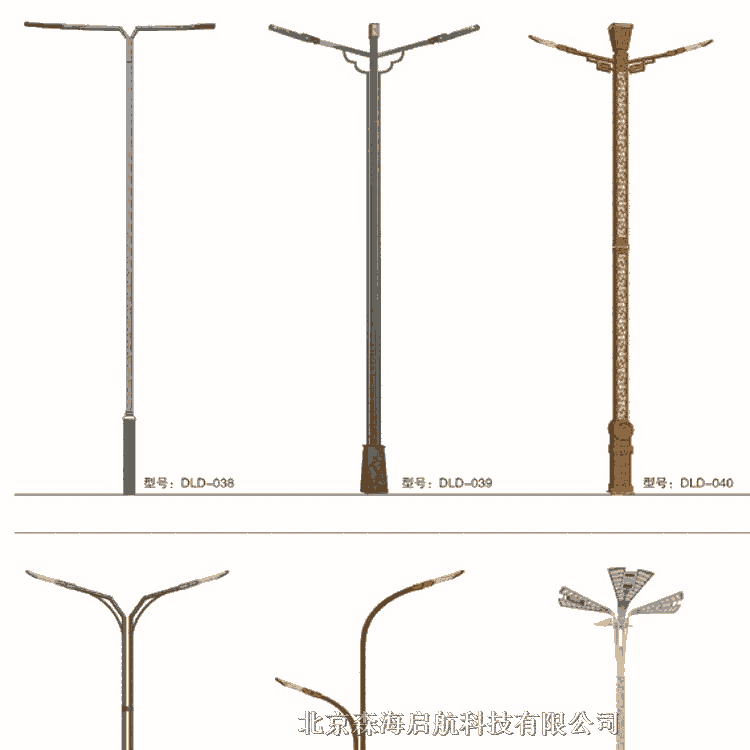 森海路燈公司 廠家直營(yíng)太陽能路燈 戶外景觀照明燈具工程